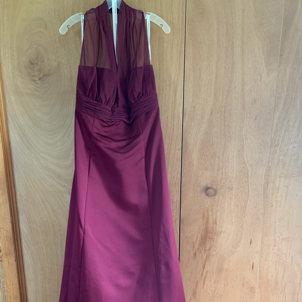 David’s Bridal Bridesmaid gown